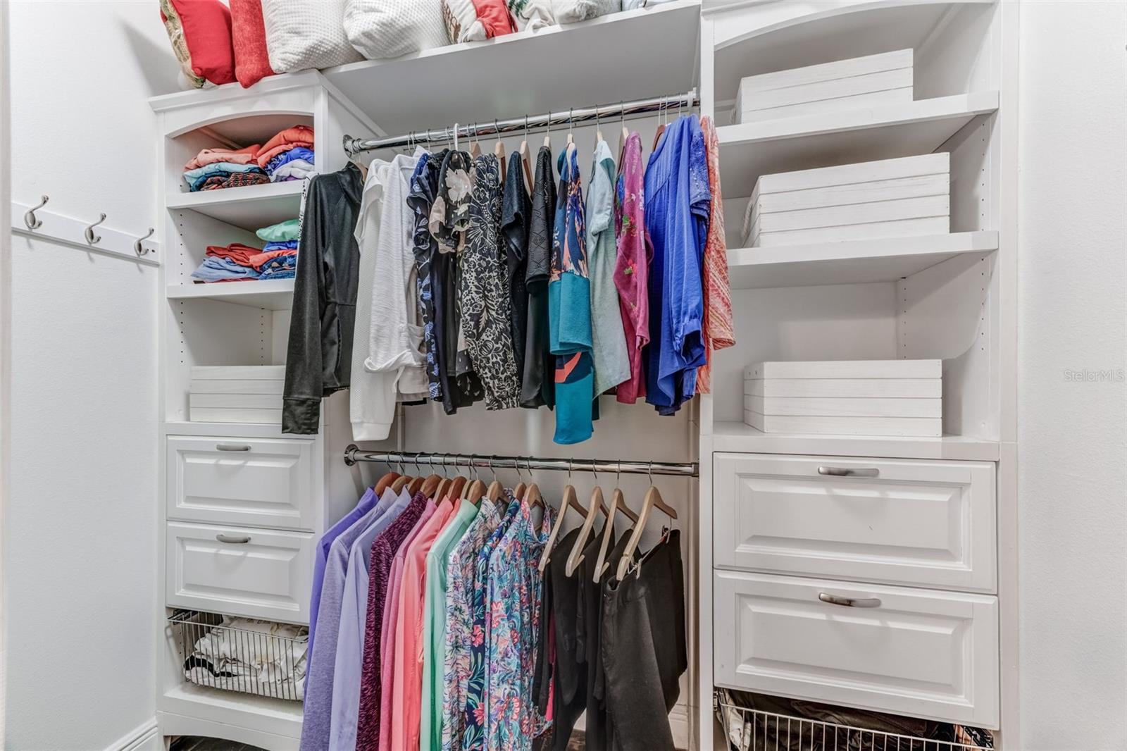 Custom Primary bedroom closet
