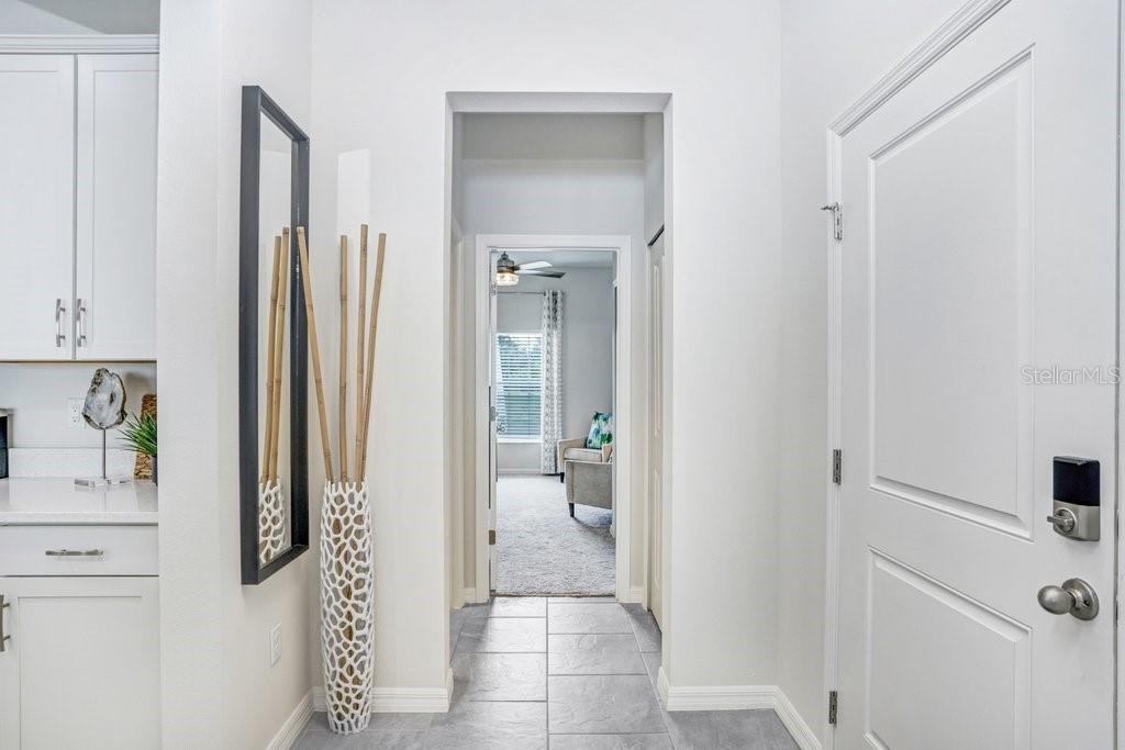 Welcome Guests into your Entry Hall! (photo of model home)