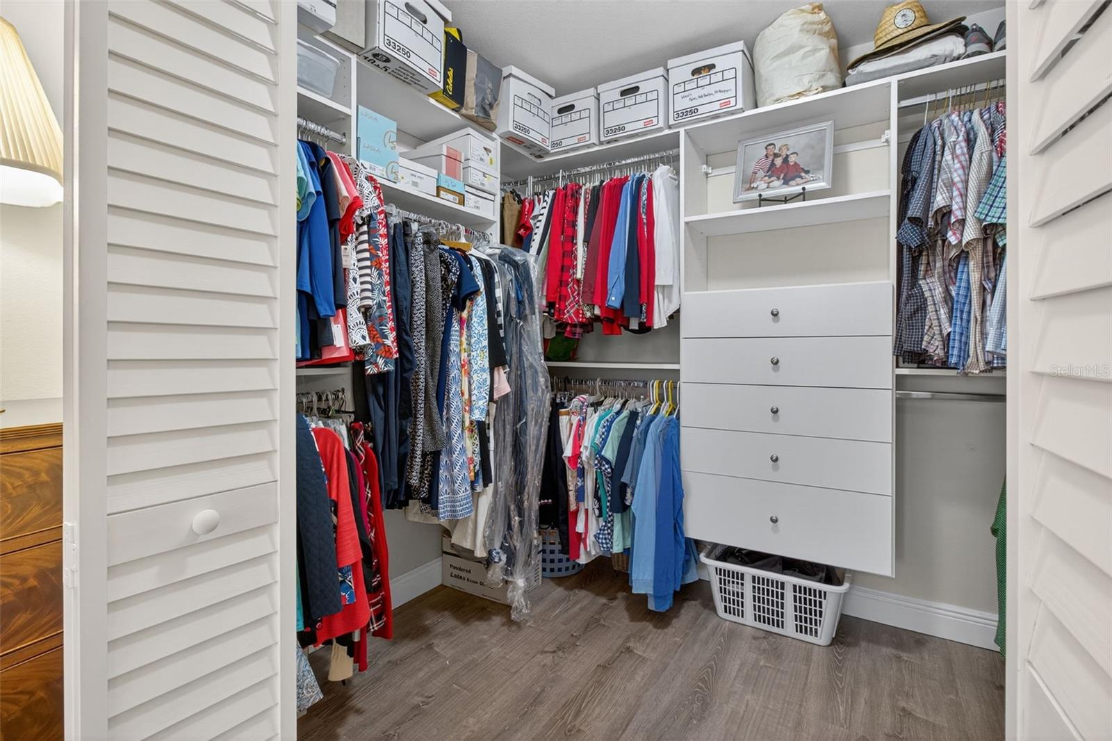 Primary Walk-In Closet