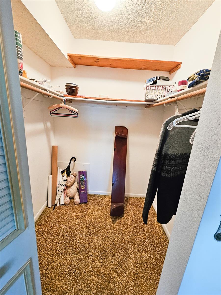 Walk-in Closet in Bedroom #1