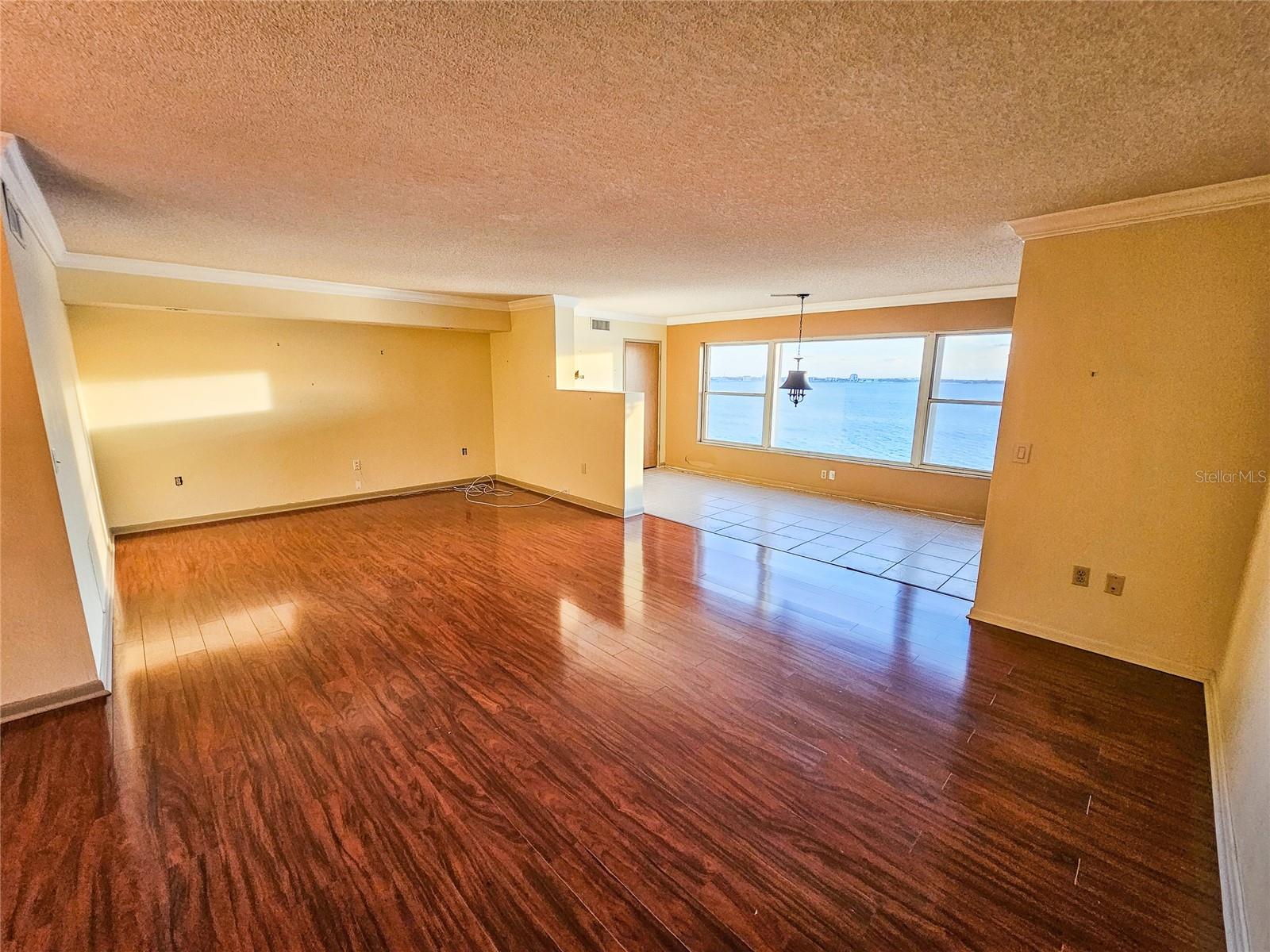 Main Living Area w/ water views