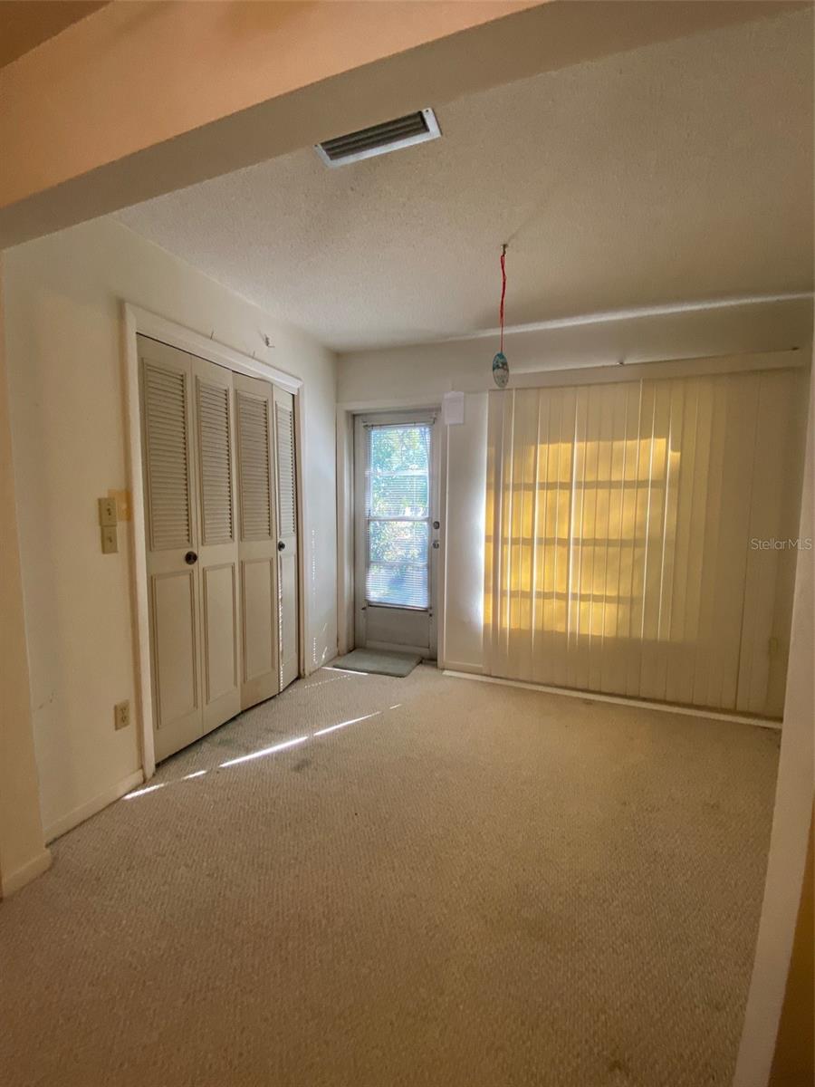 Utility Closet off Fl. Rm.