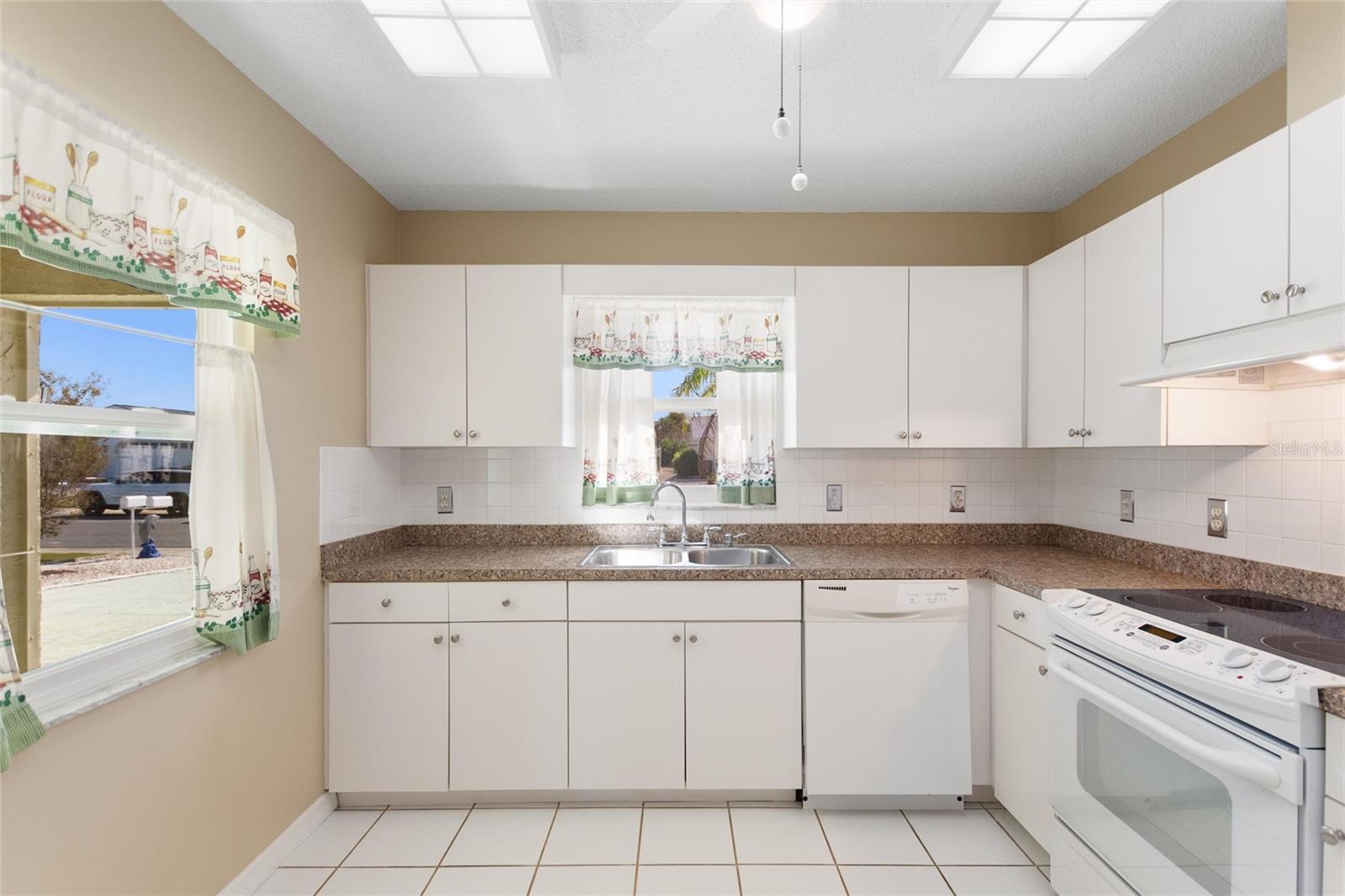 Kitchen is very spacious!