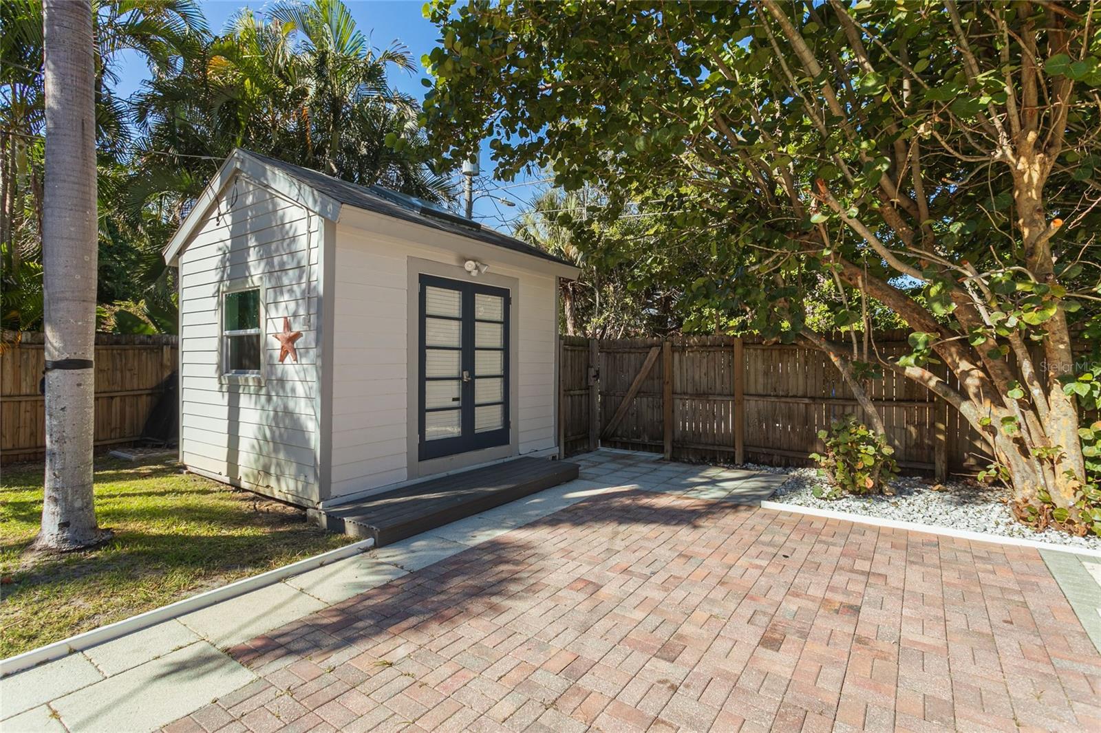 Detached air conditioned shed... endless possibilities!