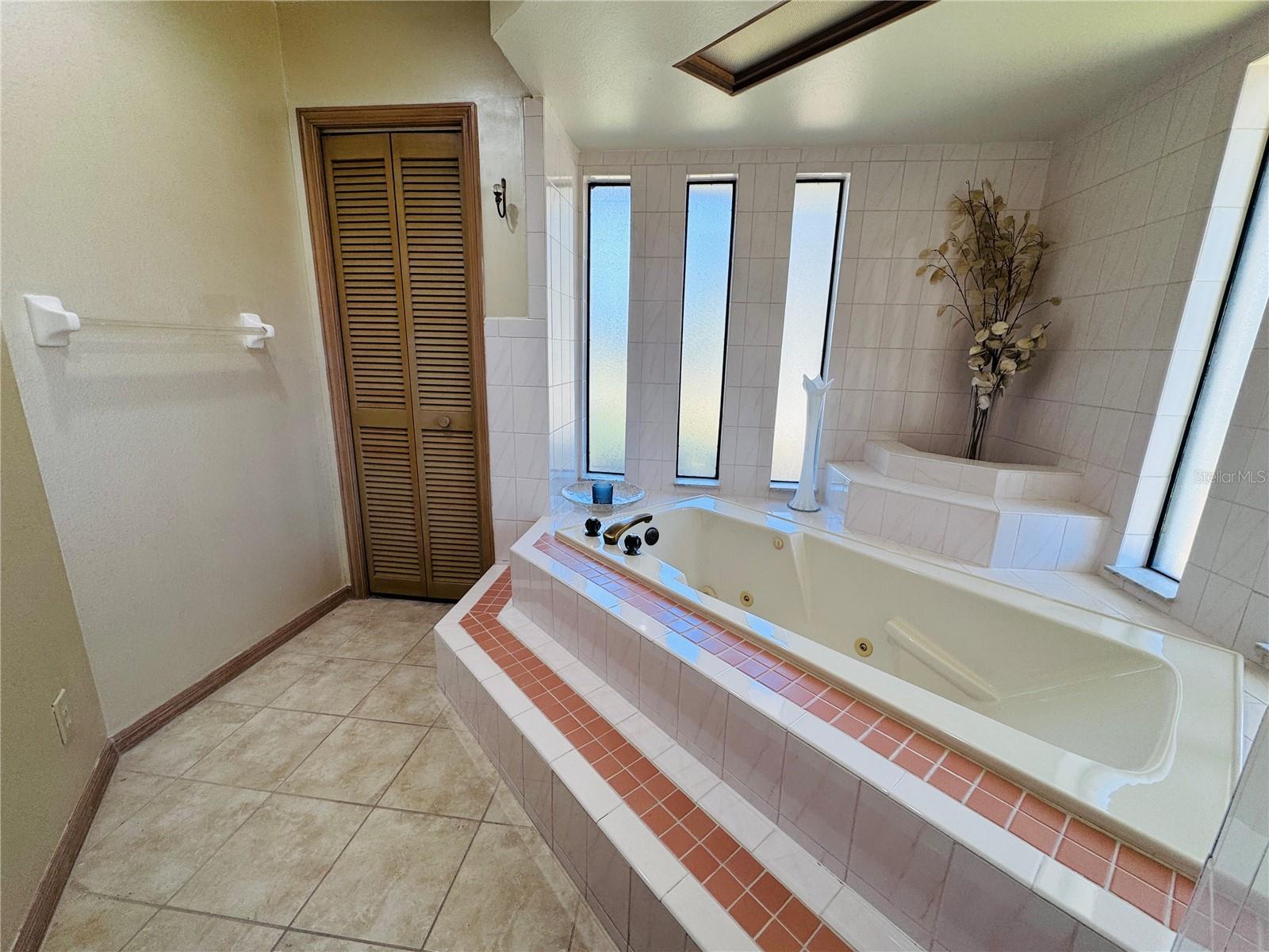 Garden Tub in the Primary Bedroom