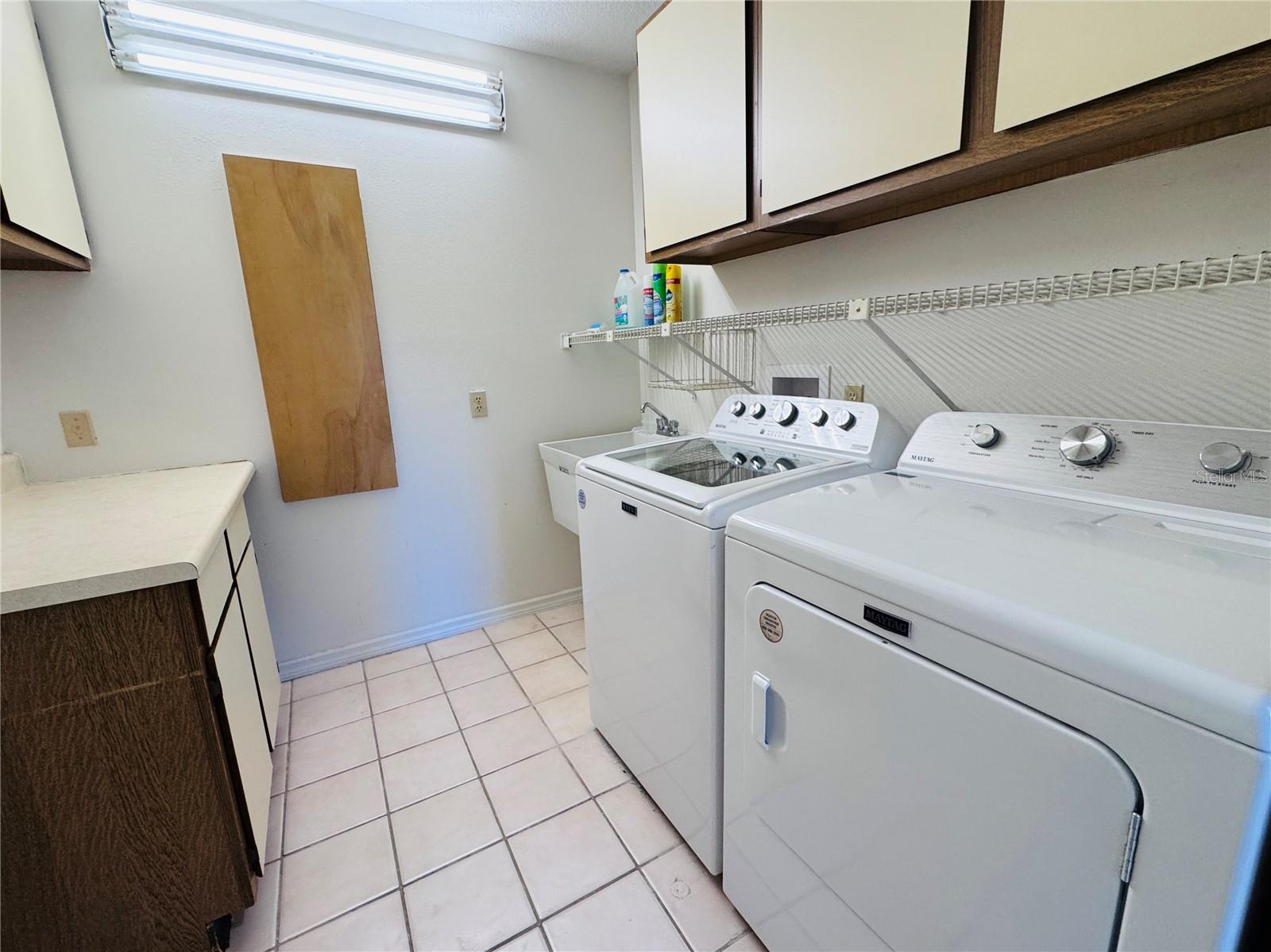 Laundry Room with Storage.