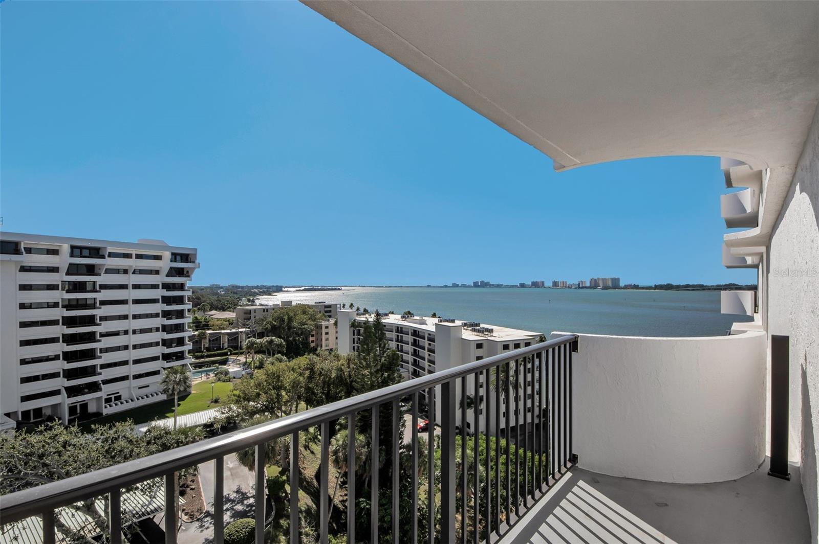 Wrap Around Balcony with access from dining room and living room