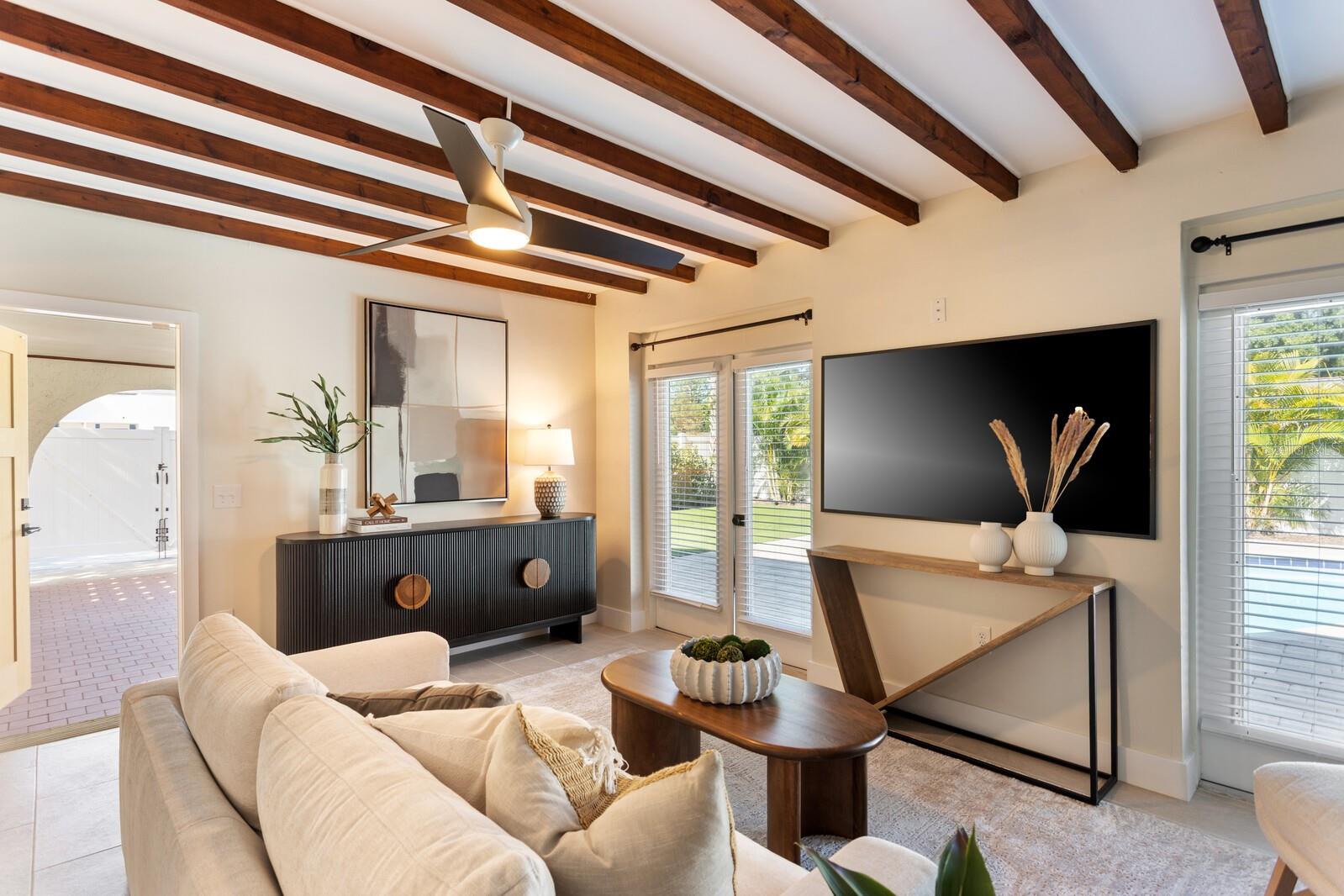 Kitchen to Covered patio/carport