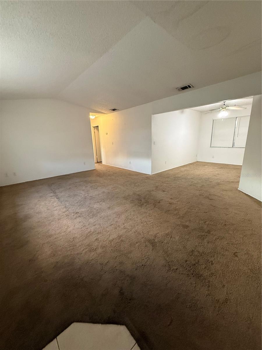 Living Room and Dining Room