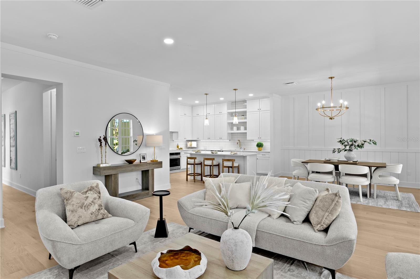 Open Living/Dining Space