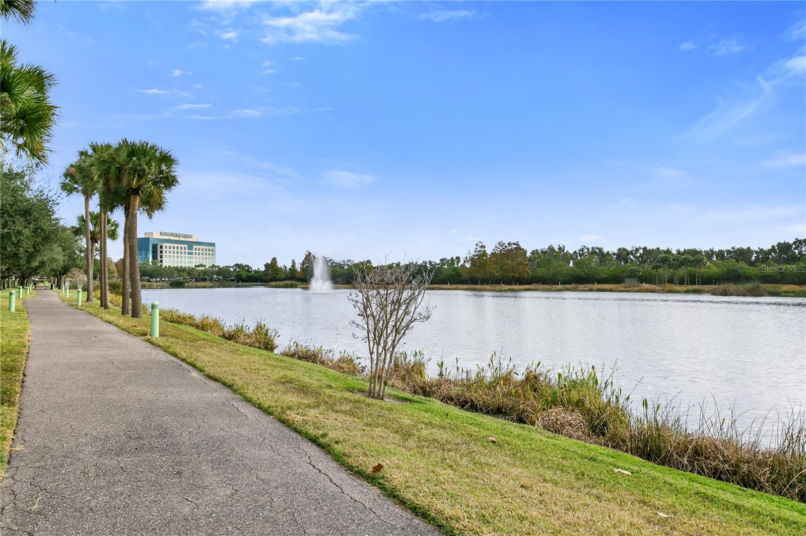 Community Walking Trail around lake