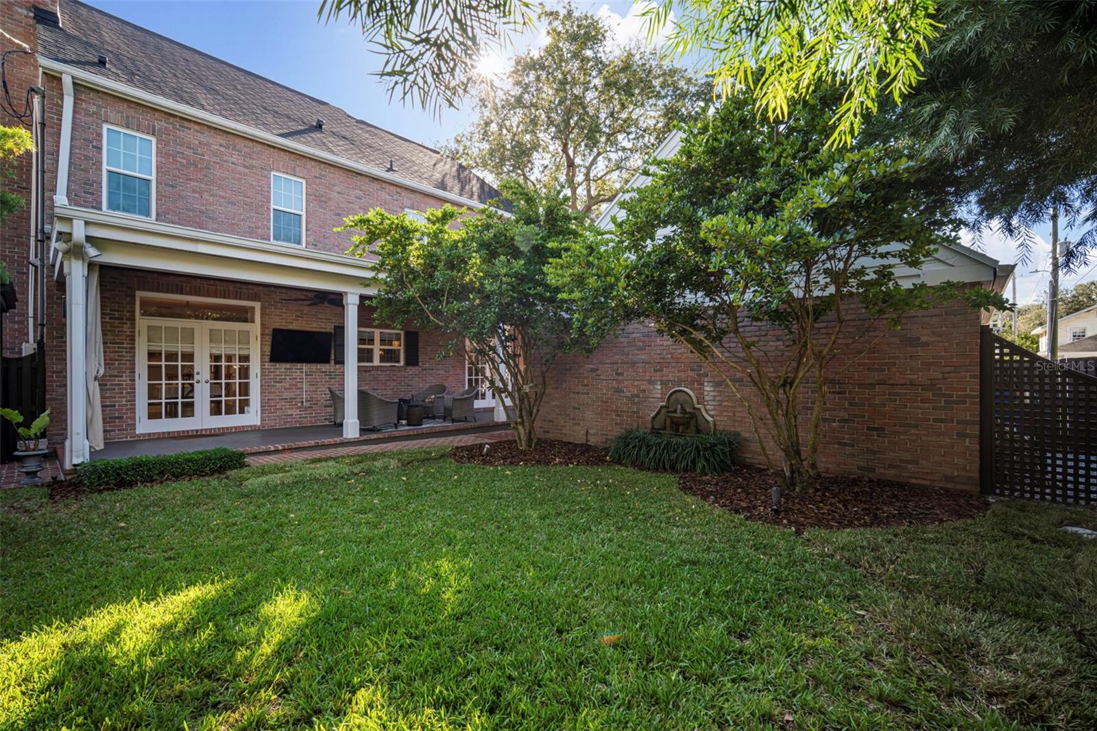 Plenty of room for playset if desired.