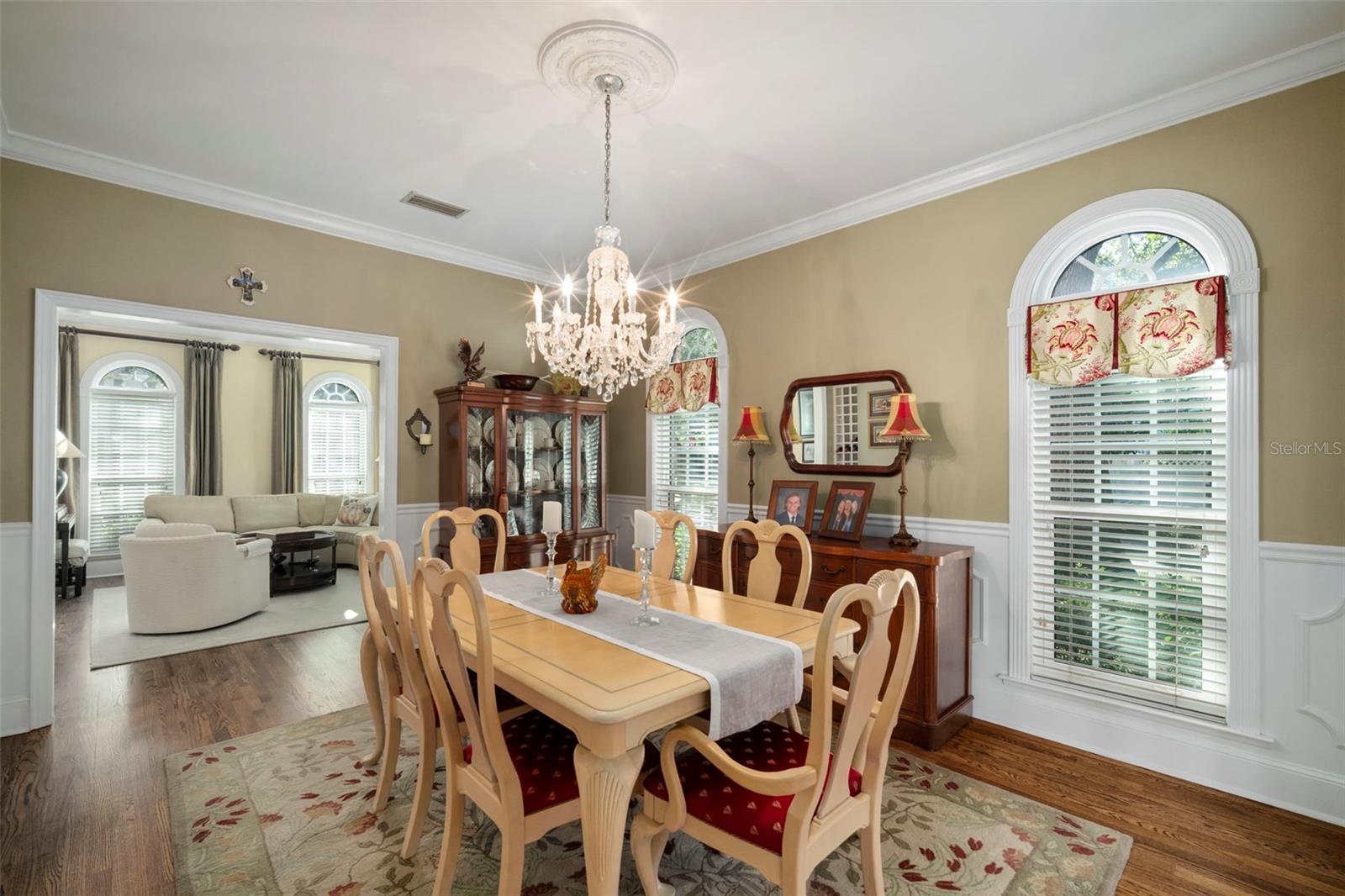 Dining Room looking back to Living Room