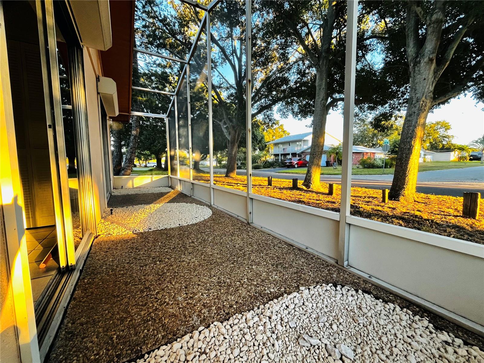 SIDE PATIO OFF MASTER & 2ND BDRM