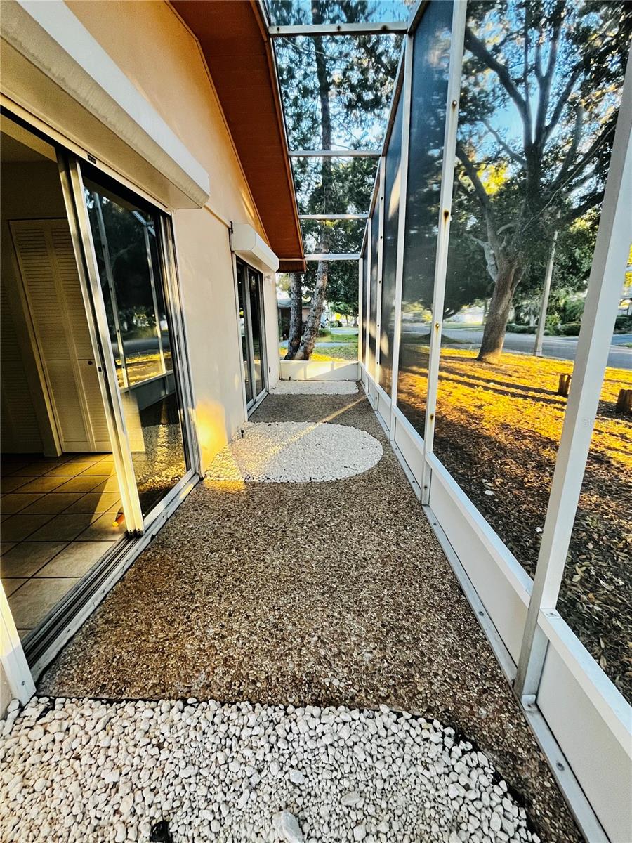 SIDE PATIO OFF MASTER & 2ND BDRM