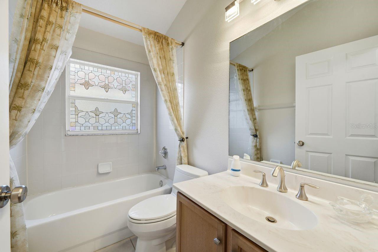 Full Bath shared by Bedroom 2 & 3