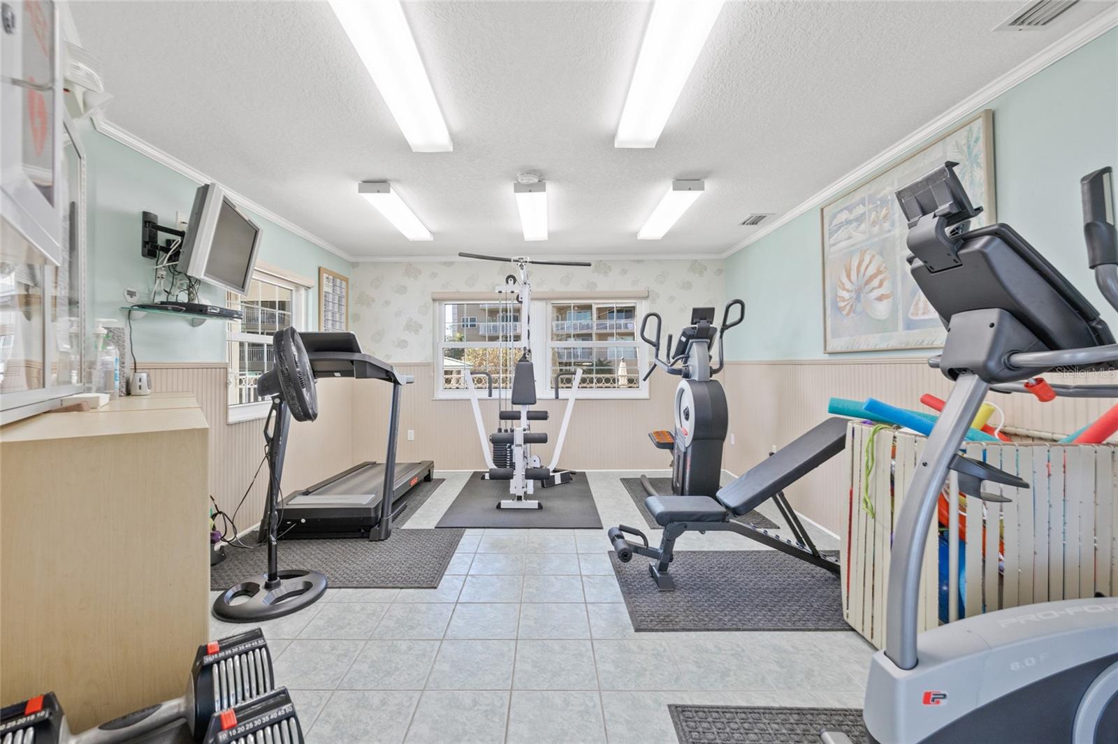 Fitness Room.