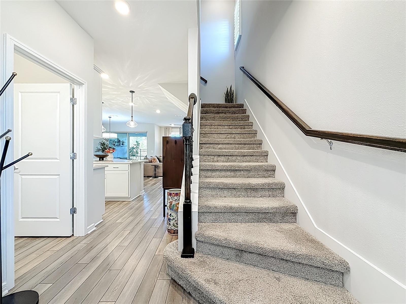 Foyer - Stairway to Second Level Sleeping Quarters