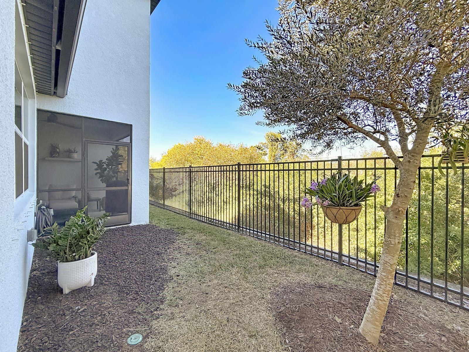 Rear Green Space - Conservation View