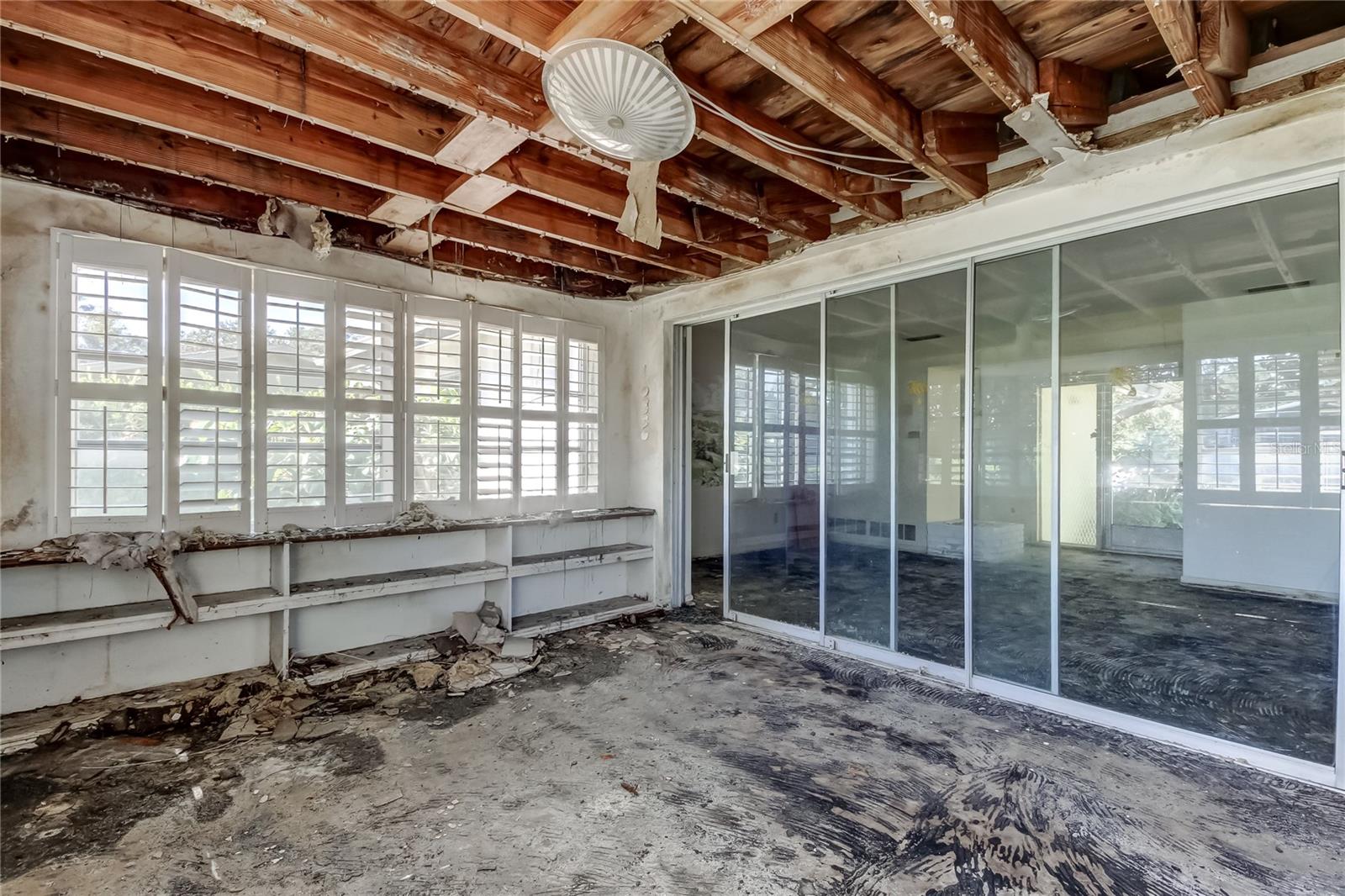 This is the Fla Room and Where all the Trouble Began..