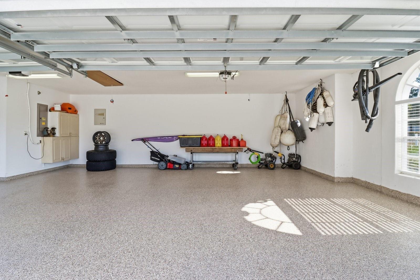 3 Car Attached Garage