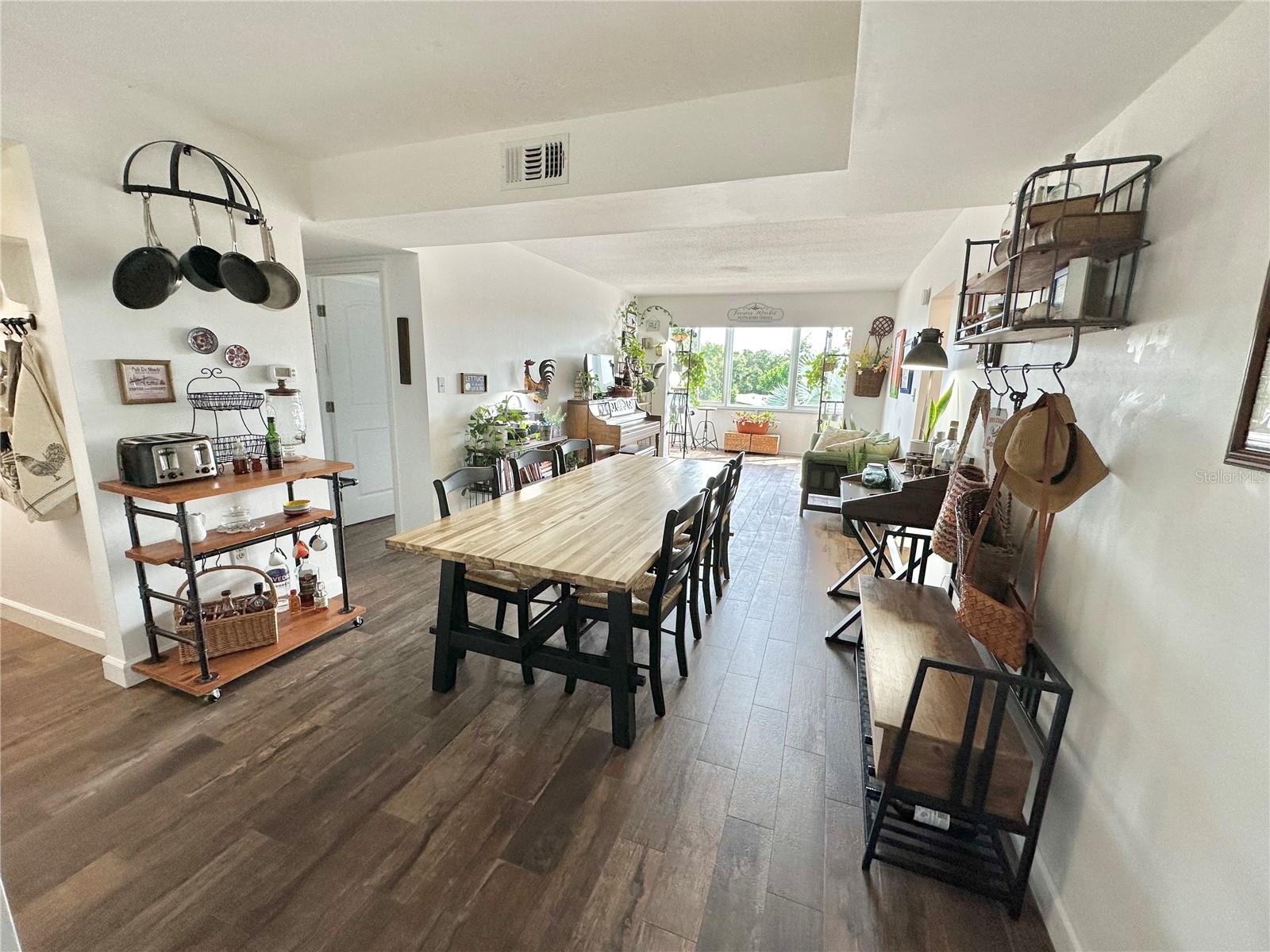 View when you walk in