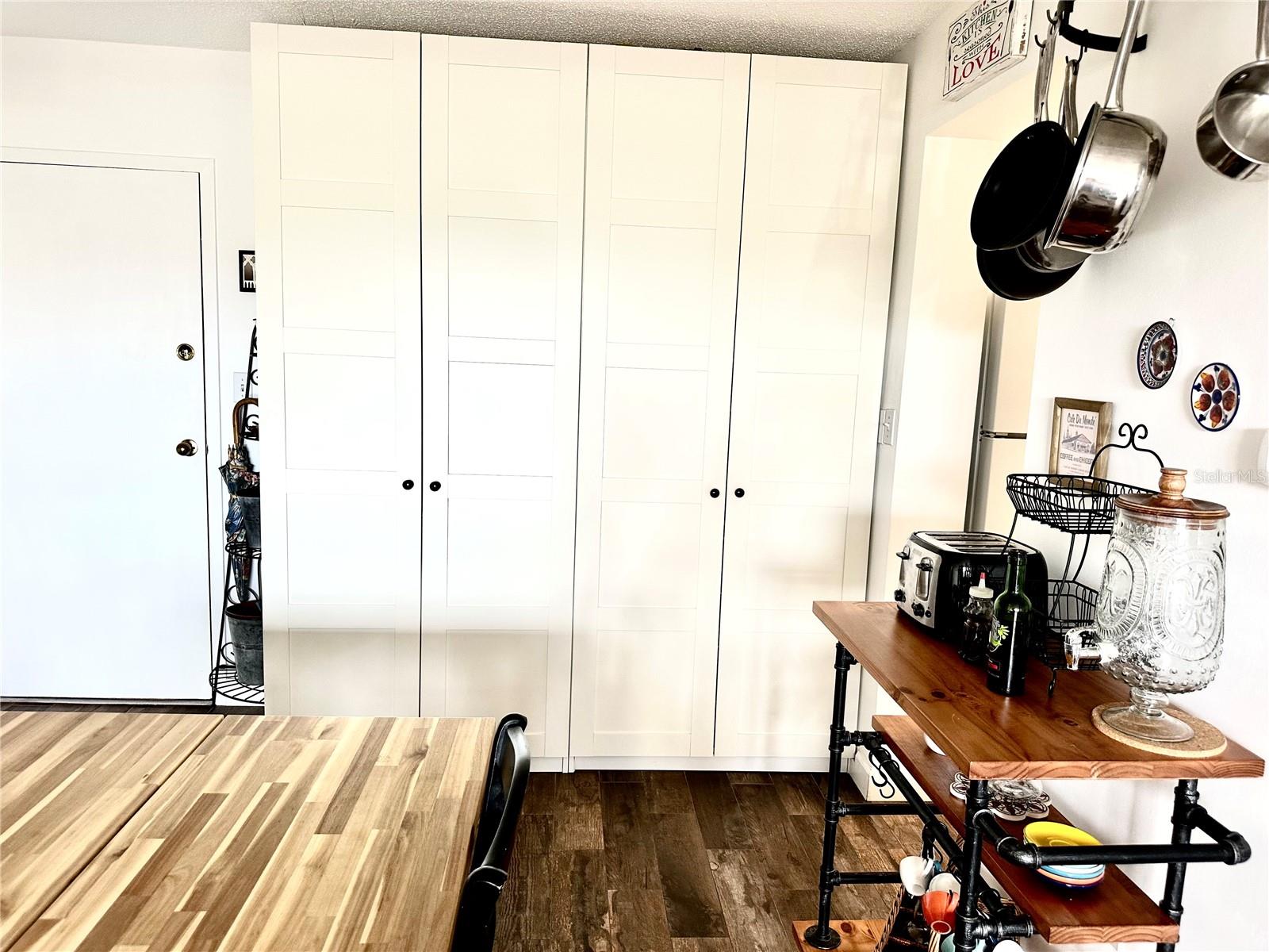 Lots of extra storage space!