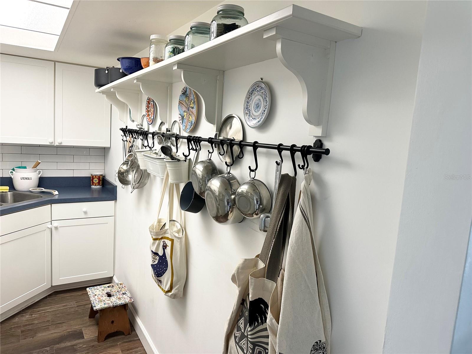 Well-thought out storage options