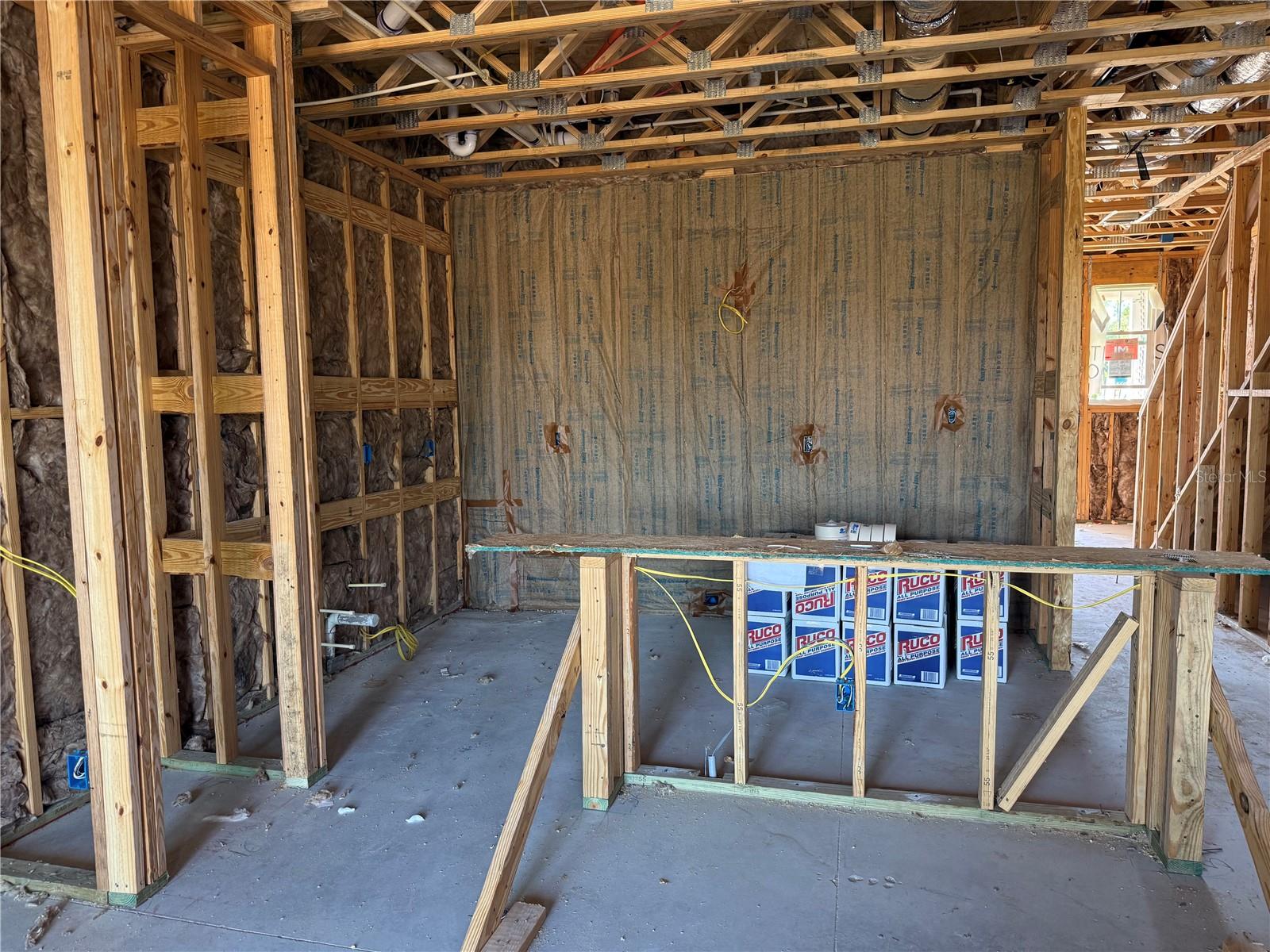 Generous Kitchen with large Kitchen Island