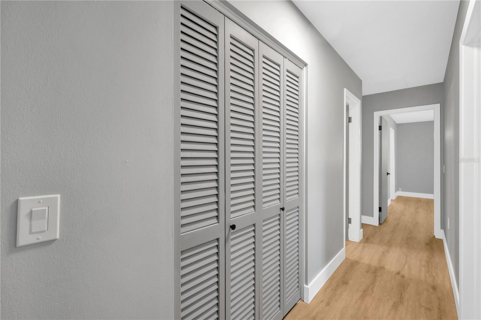 Hall view from the primary bedroom