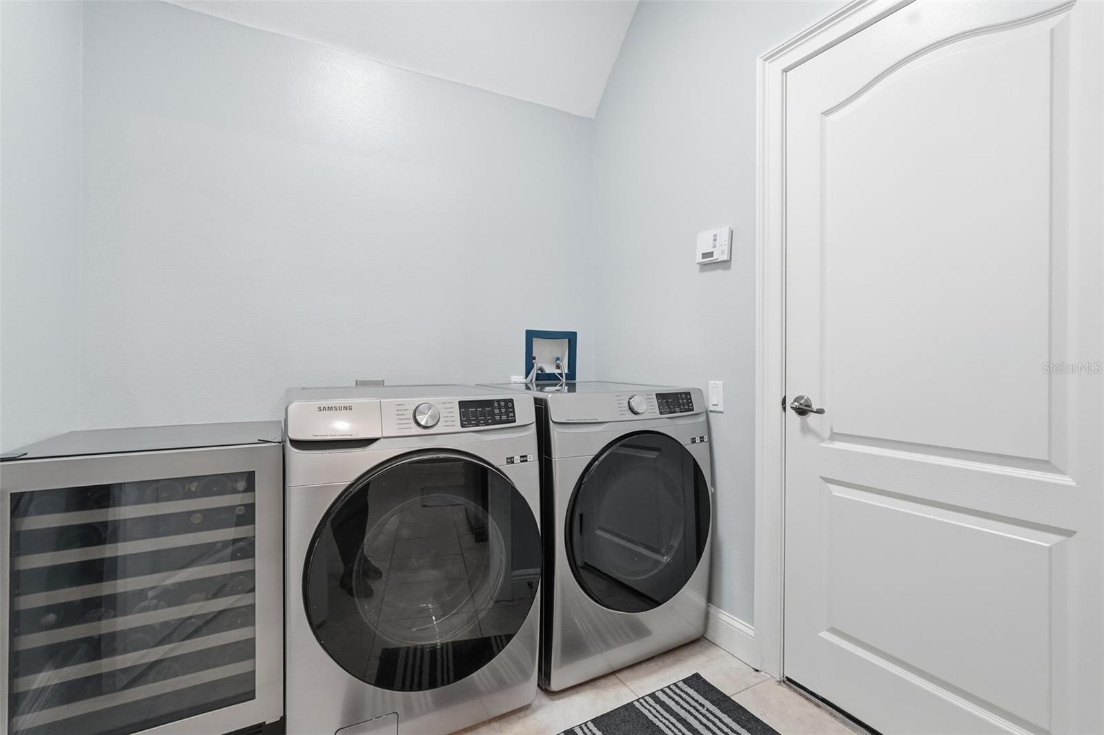 Inside laundry room