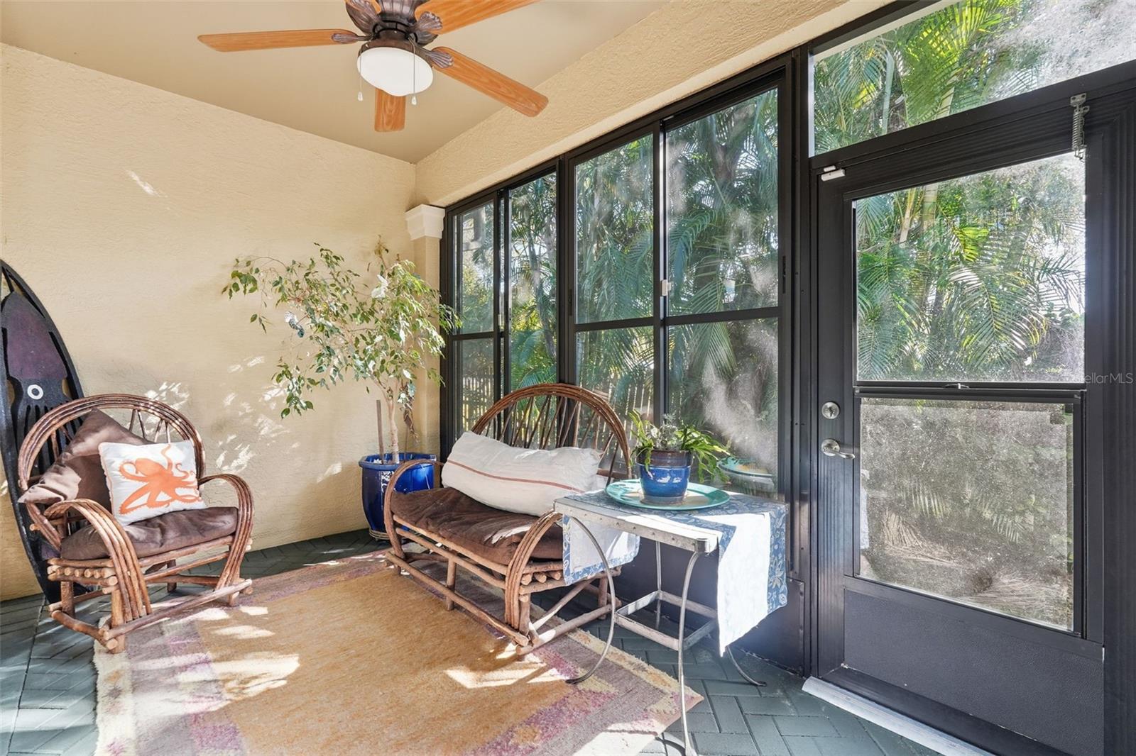 Screen enclosed porch