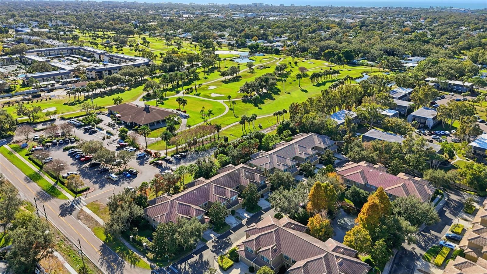 Golf course next door