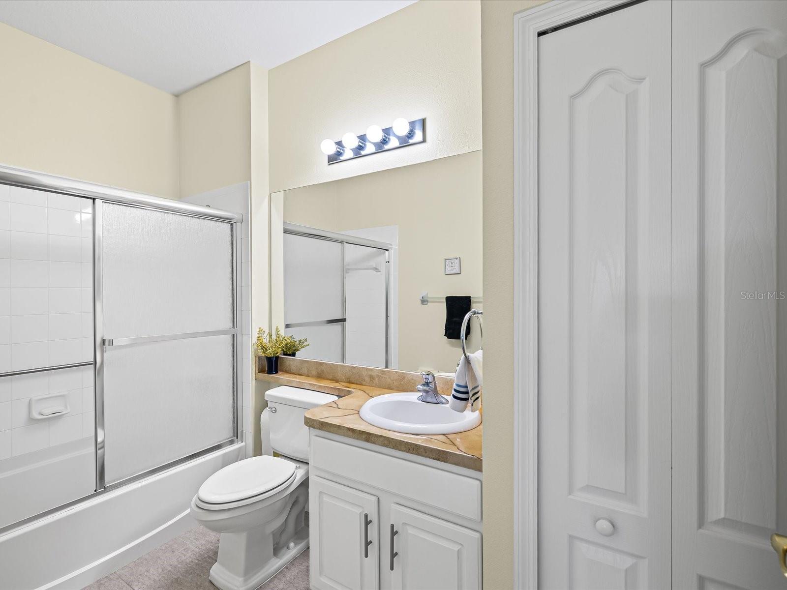 Guest Bathroom is next to 3rd bedroom