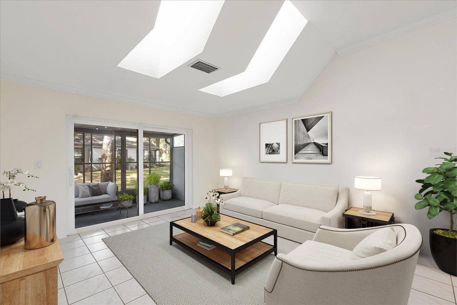 Living Room | Virtually Staged