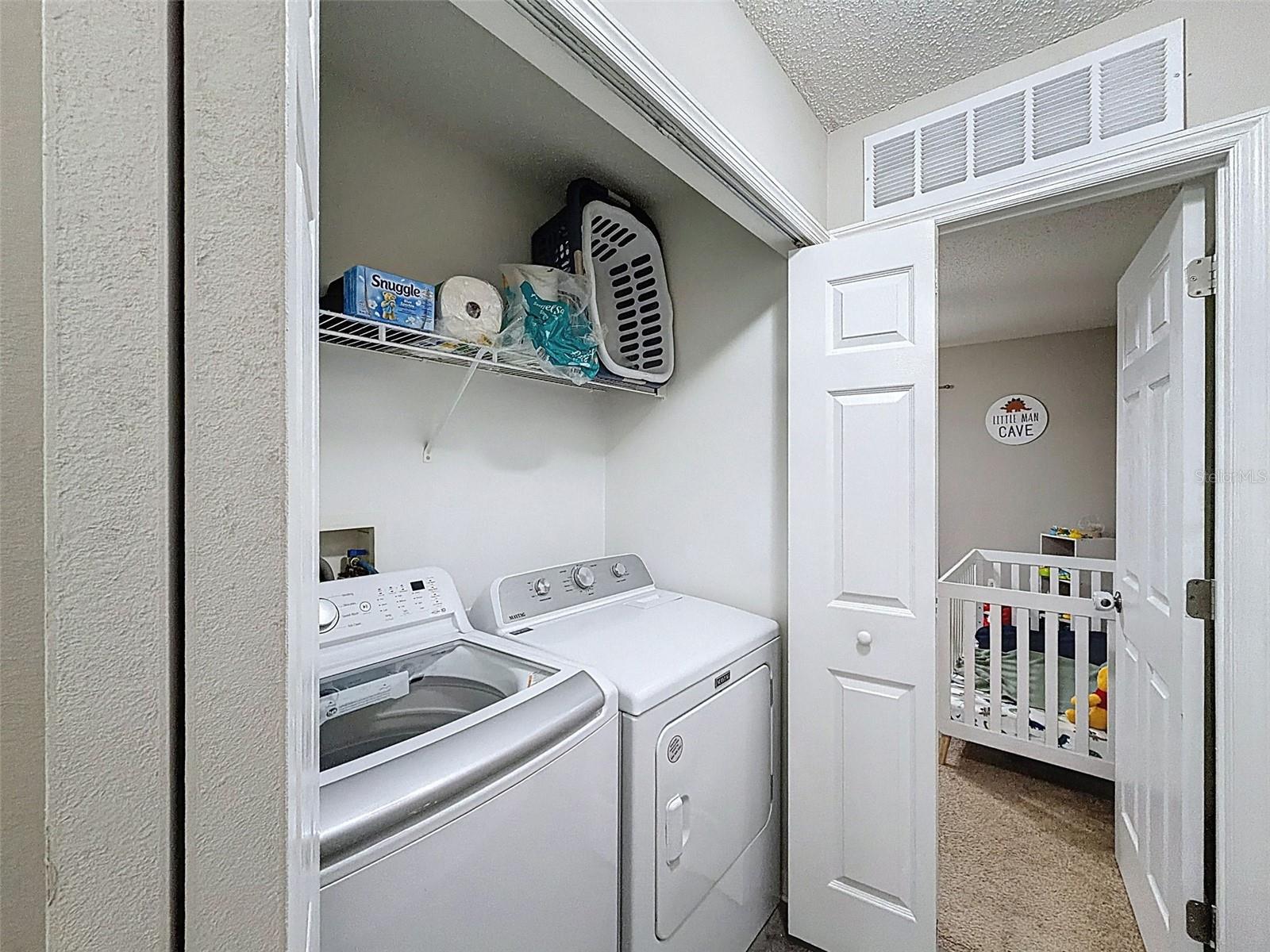 indoor laundry
