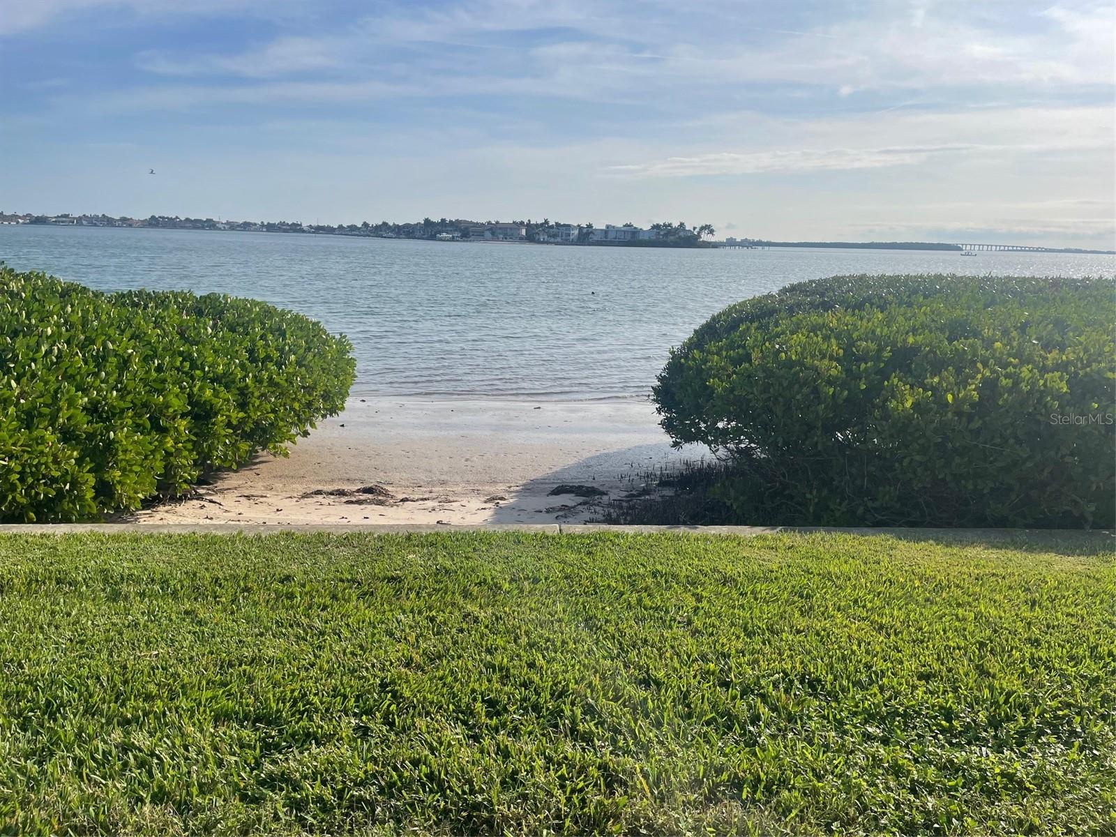 Another access point to the bay