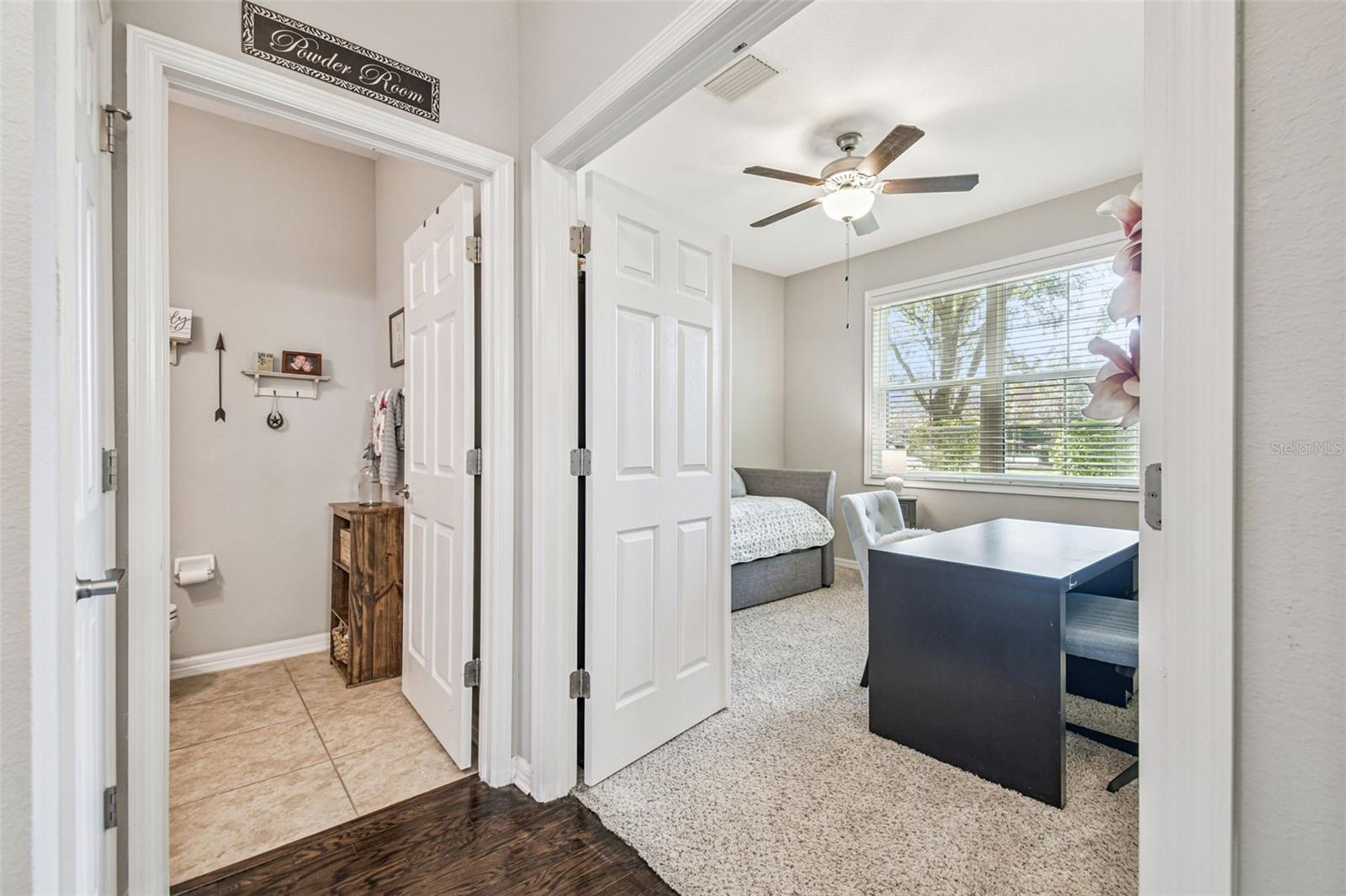 HALF BATHROOM AND BONUS SPACE