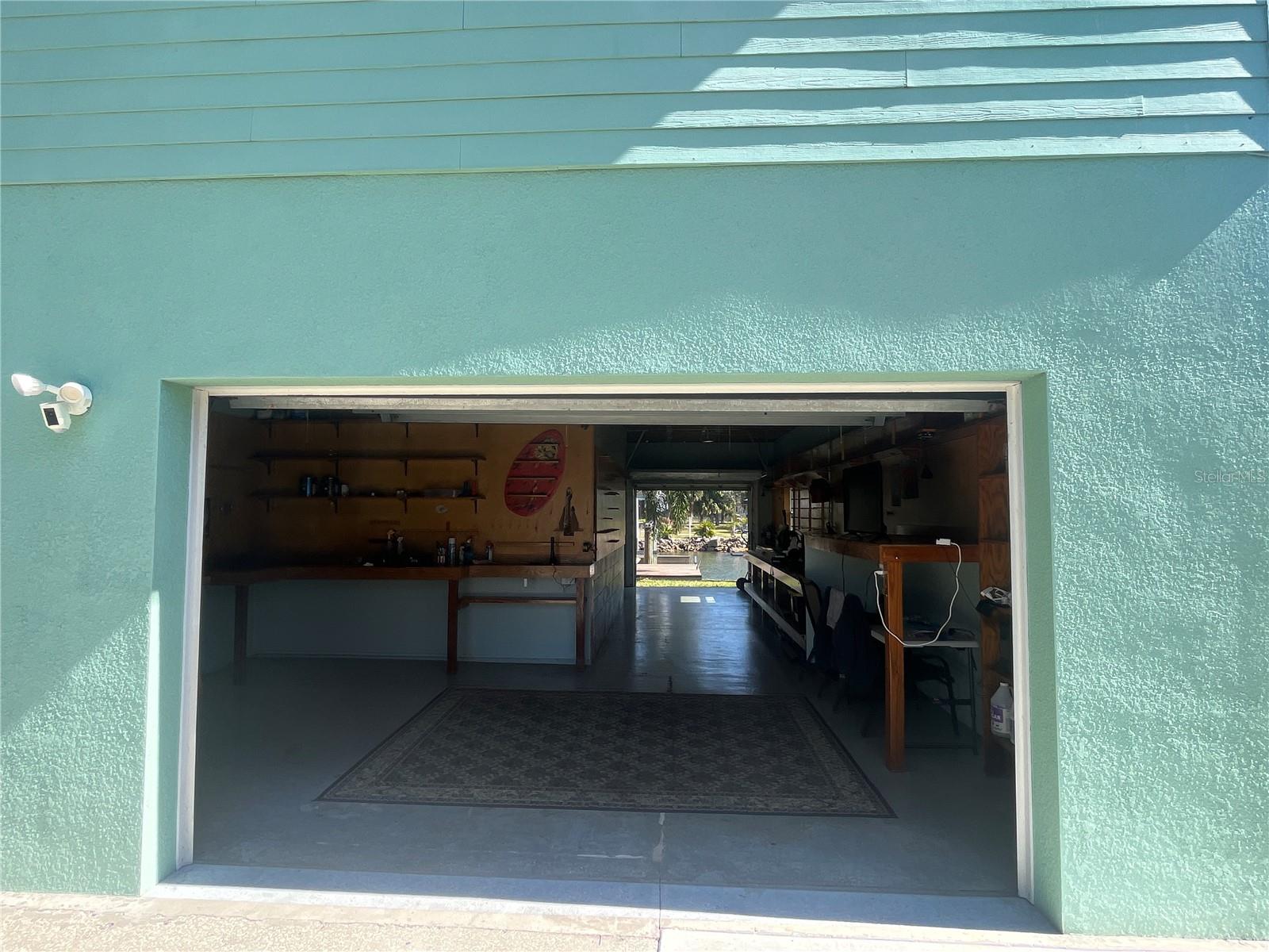 Front garage door (street side)