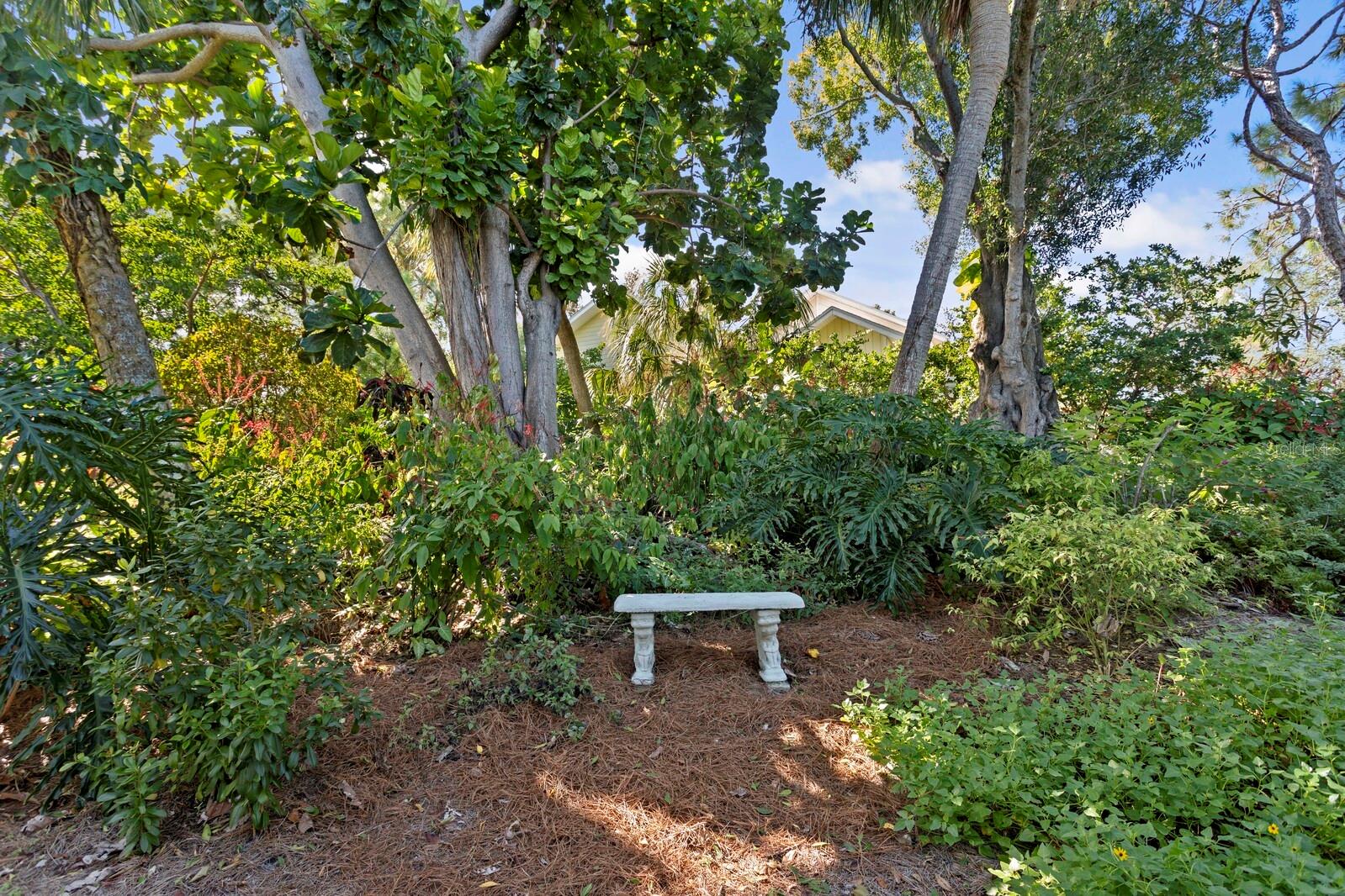 Sitting area in the front of the property