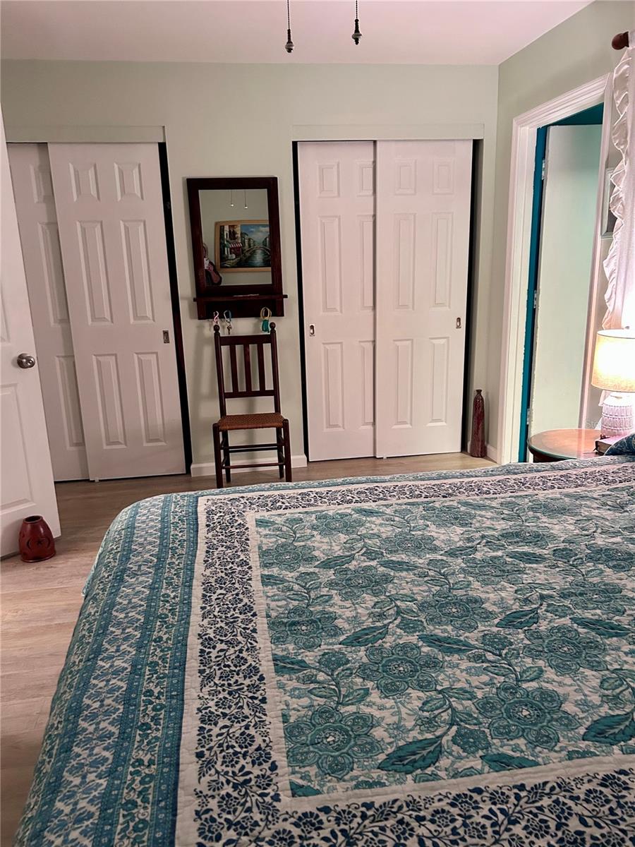 Primary Bedroom with dual closets