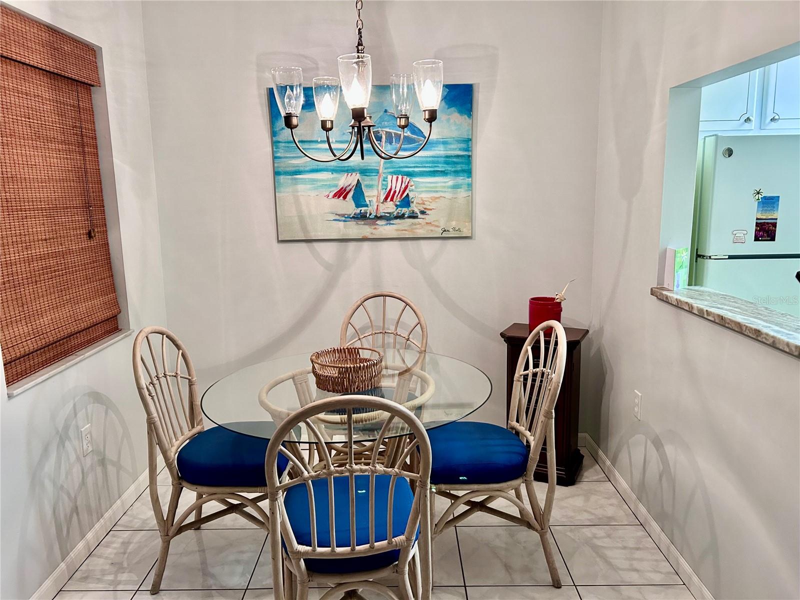 Dining Room with pass through to the kitchen