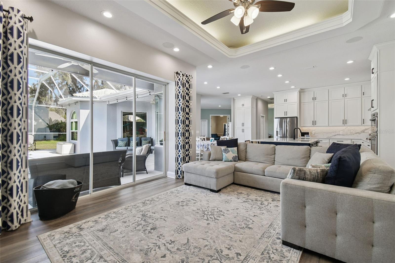 Light and bright open floor plan