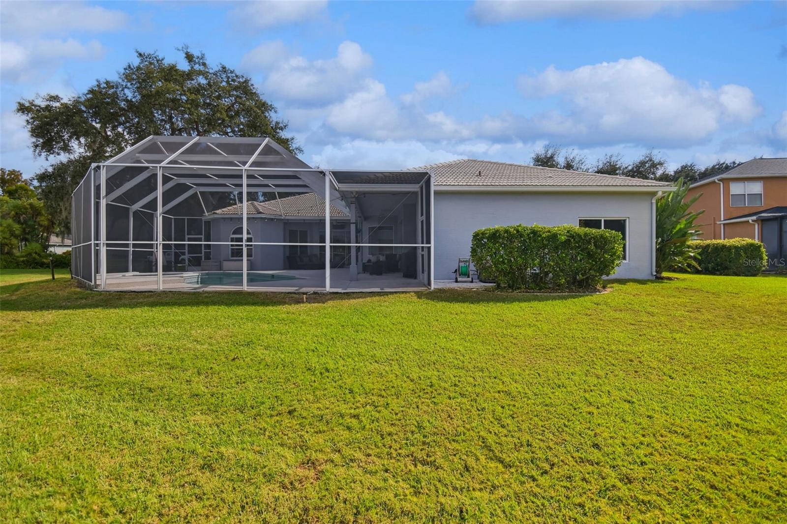 Well maintained home with lovely yard