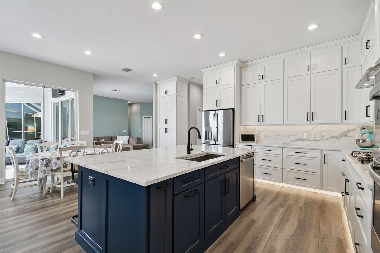 Open floor plan is perfect for gathering