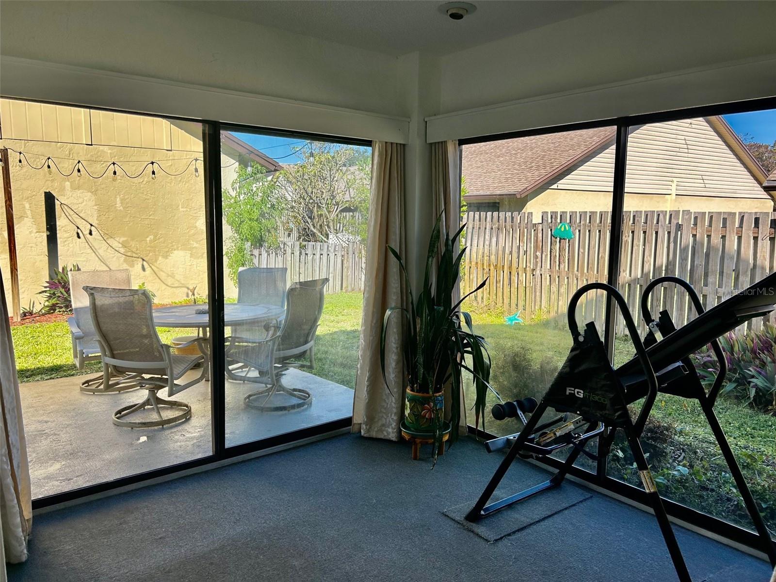 Large Enclosed Porch