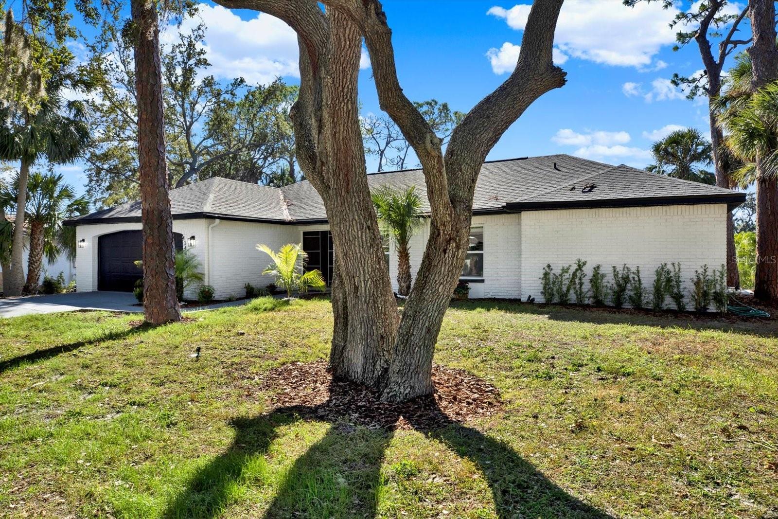 Mature landscaping.   Community is a bird estuary.  Drive through this community & you will dream of living here!