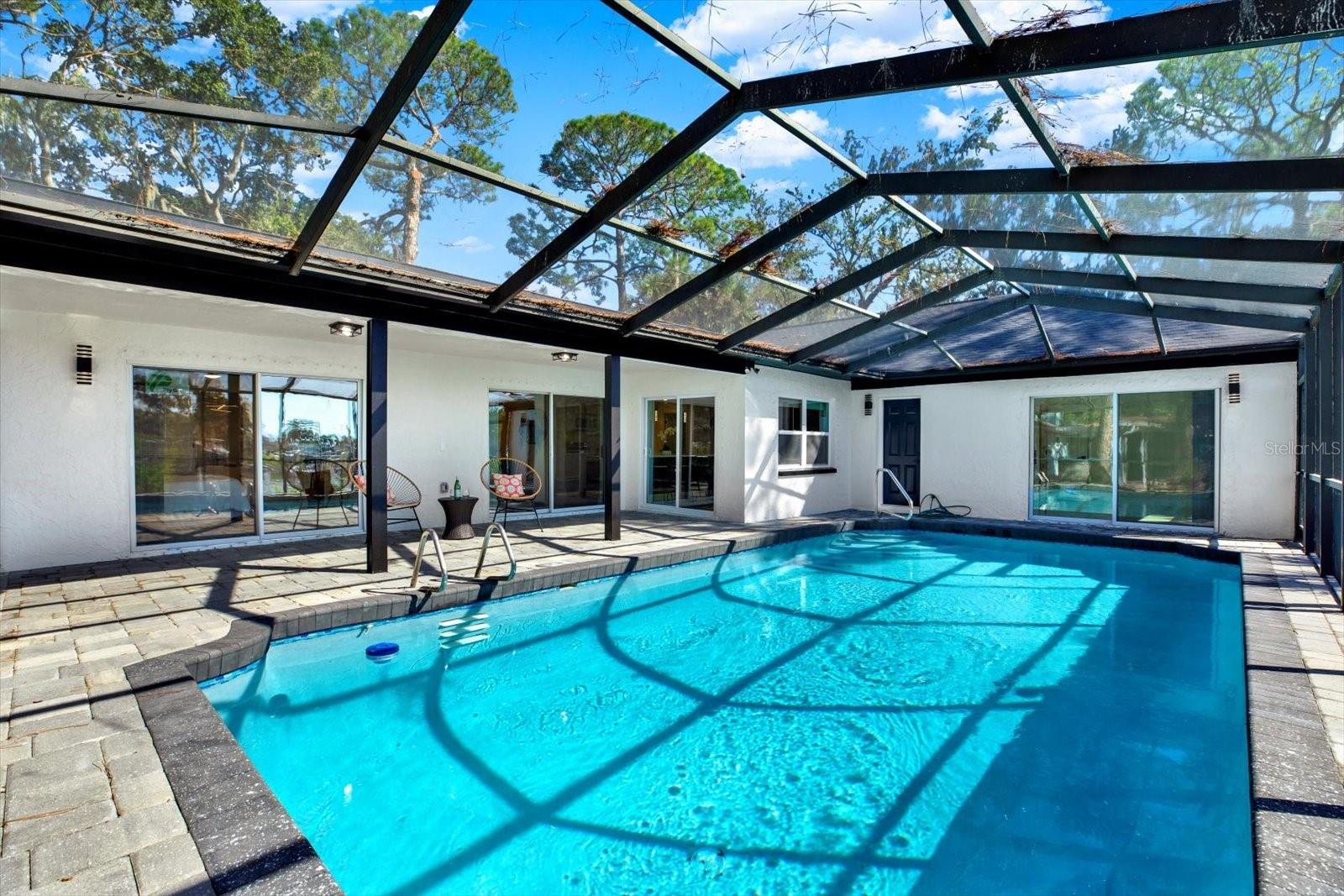 Pool access x 4 places!  Primary PLUS Guest bedroom offer pool access