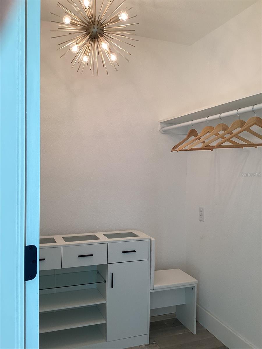 Walk-in Closet in Primary Bedroom