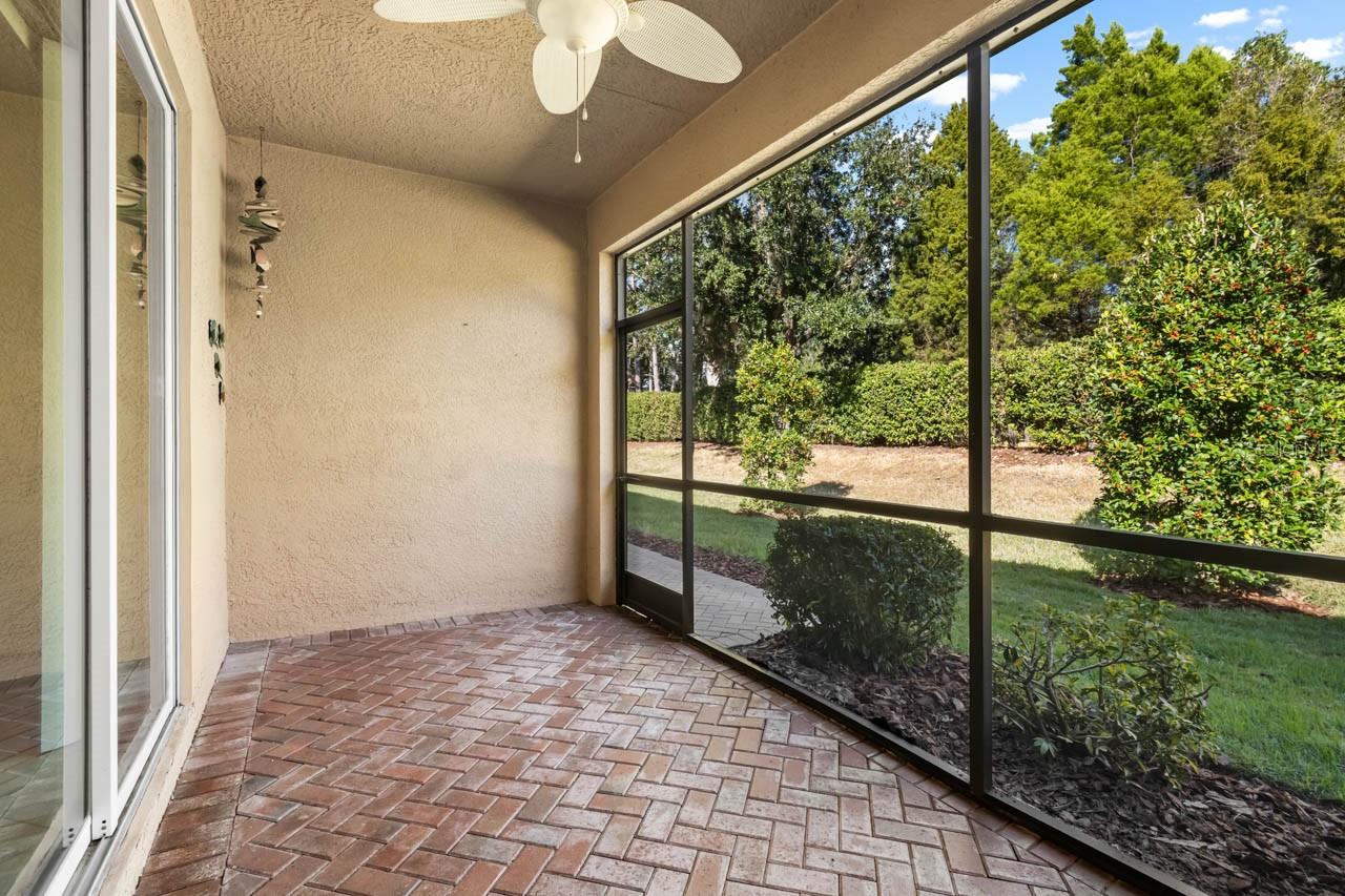 Covered & Screened Lanai